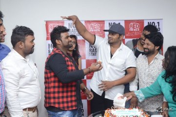 Manchu Manoj at Redfm For Okkadu Migiladu Movie Promotions